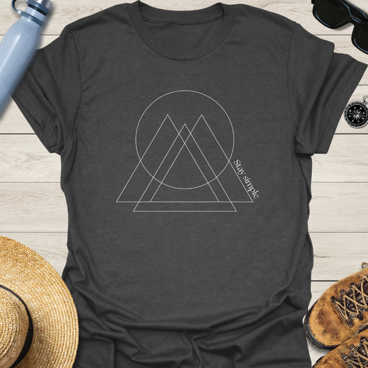 Geometric Mountains T-Shirt