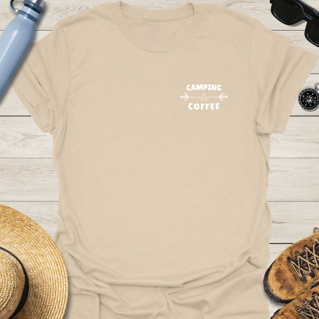 Camping Coffee Earthy T-Shirt