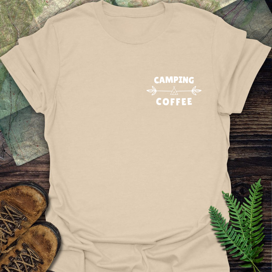 Camping Coffee Earthy T-Shirt