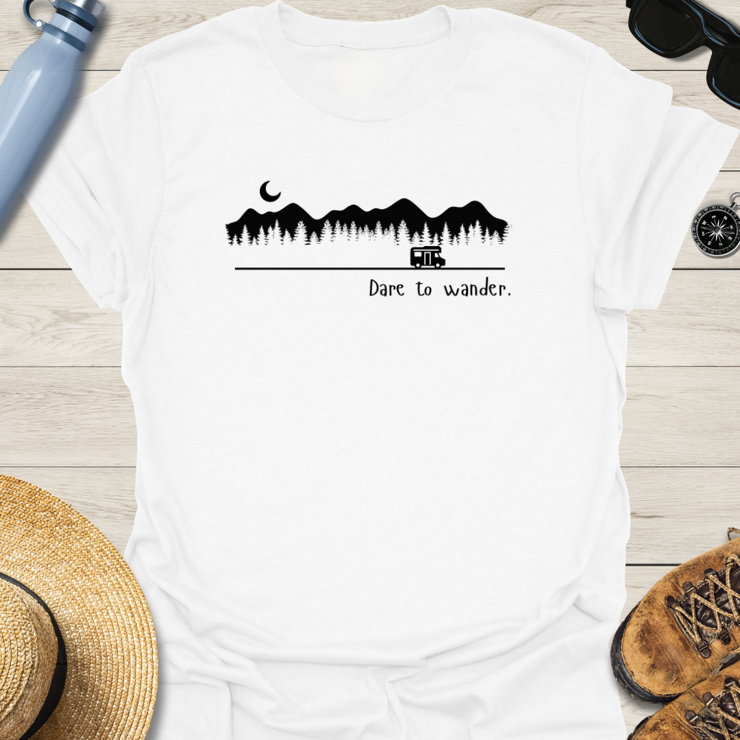 Night Driving Dare To Wander T-Shirt